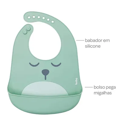 Babador Buba Silic Pega Migalhas Gumy